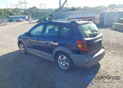 2004 Pontiac Vibe из США, поврежденный, VIN 5Y2SL62834Z446375